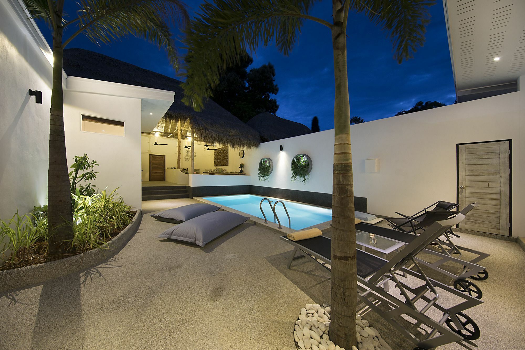 Aditaya Pool Beach Villas Bophut Eksteriør billede